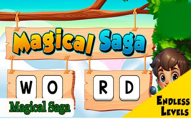 Magical Saga: Word Puzzle Adventure