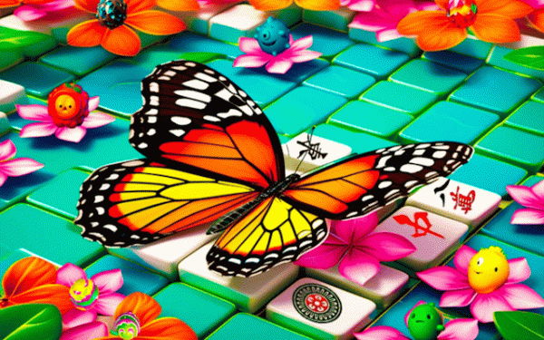 Butterfly Match Mahjong Puzzle