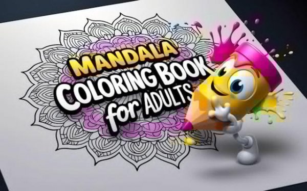 Mandala Coloring Book for Adults - Relaxing Art Game Online