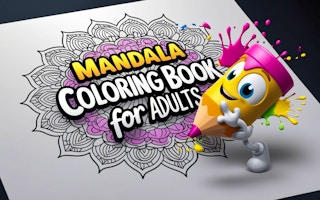 Mandala Coloring Book for Adults - Relaxing Art Game