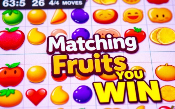 Matching Fruits: Memory Card Game Online