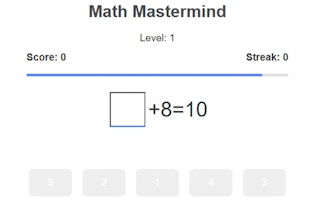 Math Mastermind: Brain Workout Puzzle Game