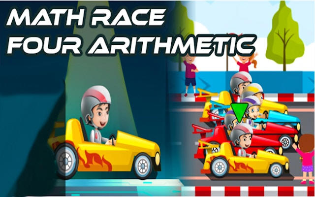 Math Race Four Arithmetic Pro: Car Racing Game