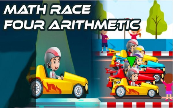Math Race Four Arithmetic Pro: Car Racing Game Online