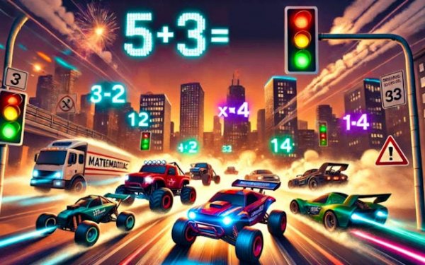 Mathematics Racing Online Game