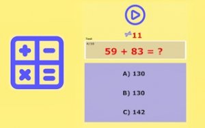 MathTest21: Arithmetic Puzzle Game