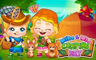 Mike and Mia Camping Day - Kids Adventure Game
