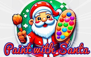 Paint with Santa - Christmas Coloring Game