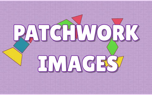 Patchwork Images: Geometric Puzzle Game