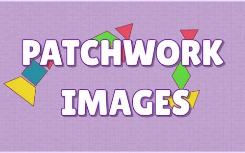 Patchwork Images: Geometric Puzzle Game