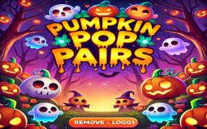 Pumpkin Pop Pairs: Online Memory Matching Puzzle Game