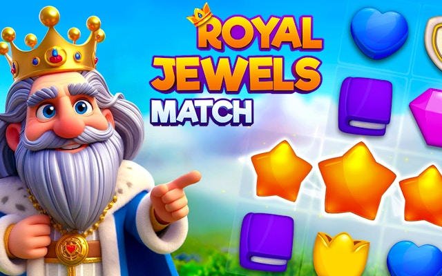 Royal Jewels Match - Puzzle Game