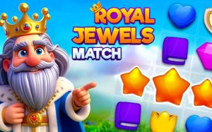 Royal Jewels Match - Puzzle Game Online - Puzzle Game