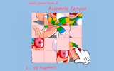 Square Jigsaw Puzzle 2: Assemble Cartoon Online Puzzle Game