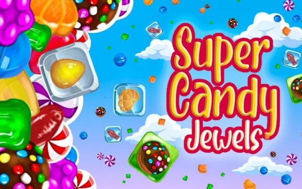 Super Candy Jewels: Match 3 Puzzle Game Online