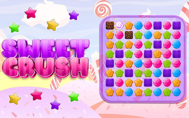 Sweet Crush Match 3 Puzzle Game