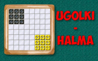 Ugolki Halma Strategy Board Game