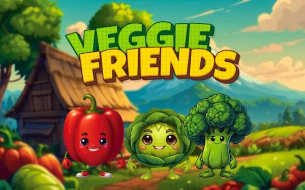Veggie Friends: Fun Vegetable Learning Game Online